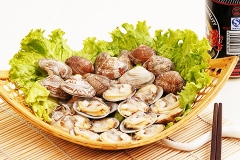 冻煮沙蚬肉-规格500g单位1盒